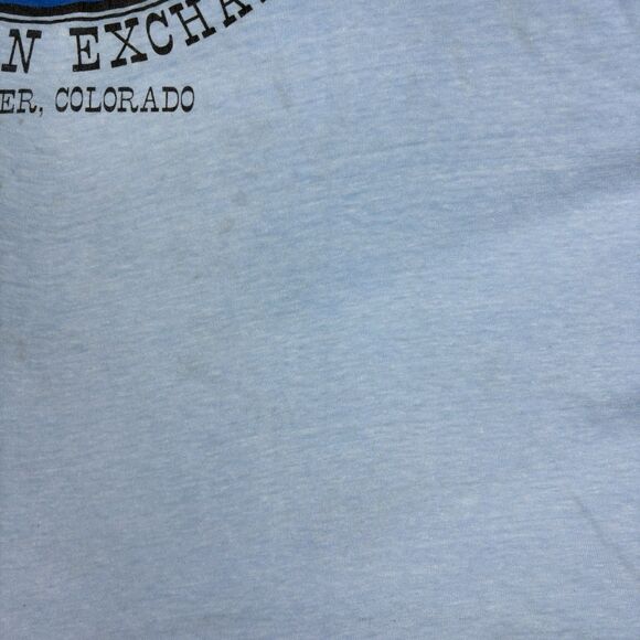 Vintage 80s Single Stitch XL Rocky Mountain Oyster Buckhorn Exchange Denver USA - Picture 5 of 11